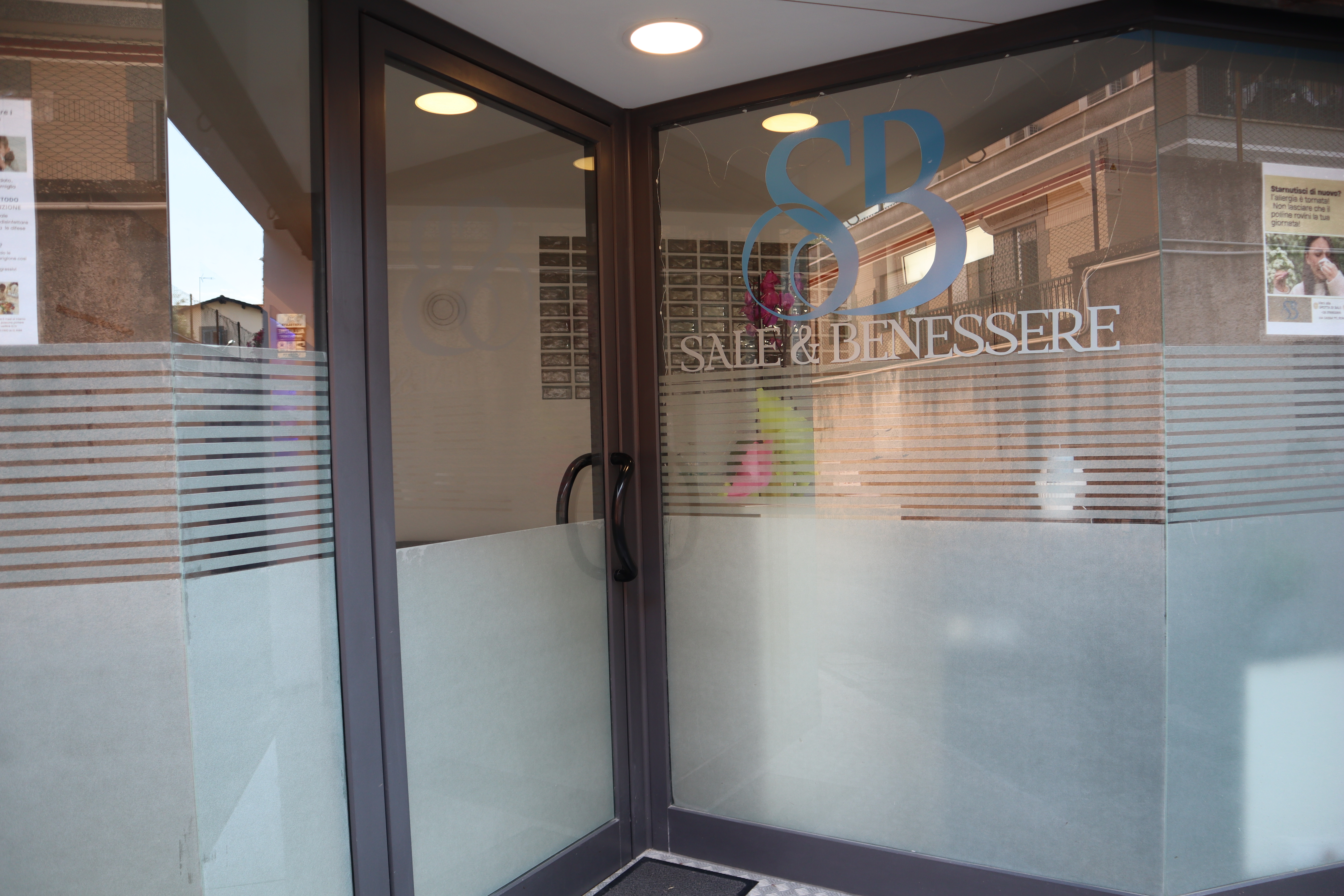 Interno del centro benessere Sale & Benessere Roma